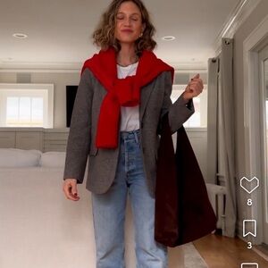 GAP Brown Hobo Bag Minimalist Design